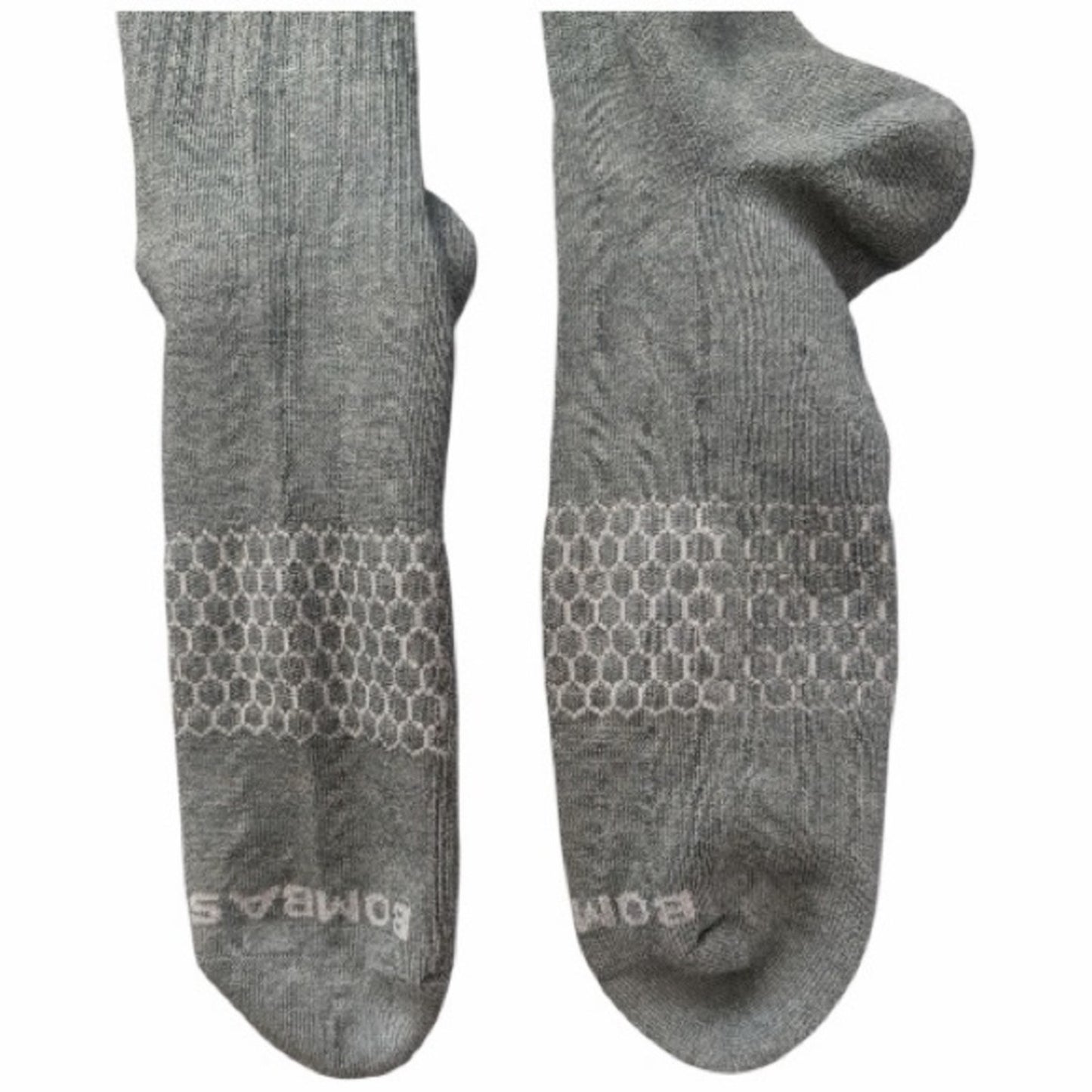 3 Pairs Bombas Ankle Socks Men’s Size XL (shoe size 12-14) - Gray New