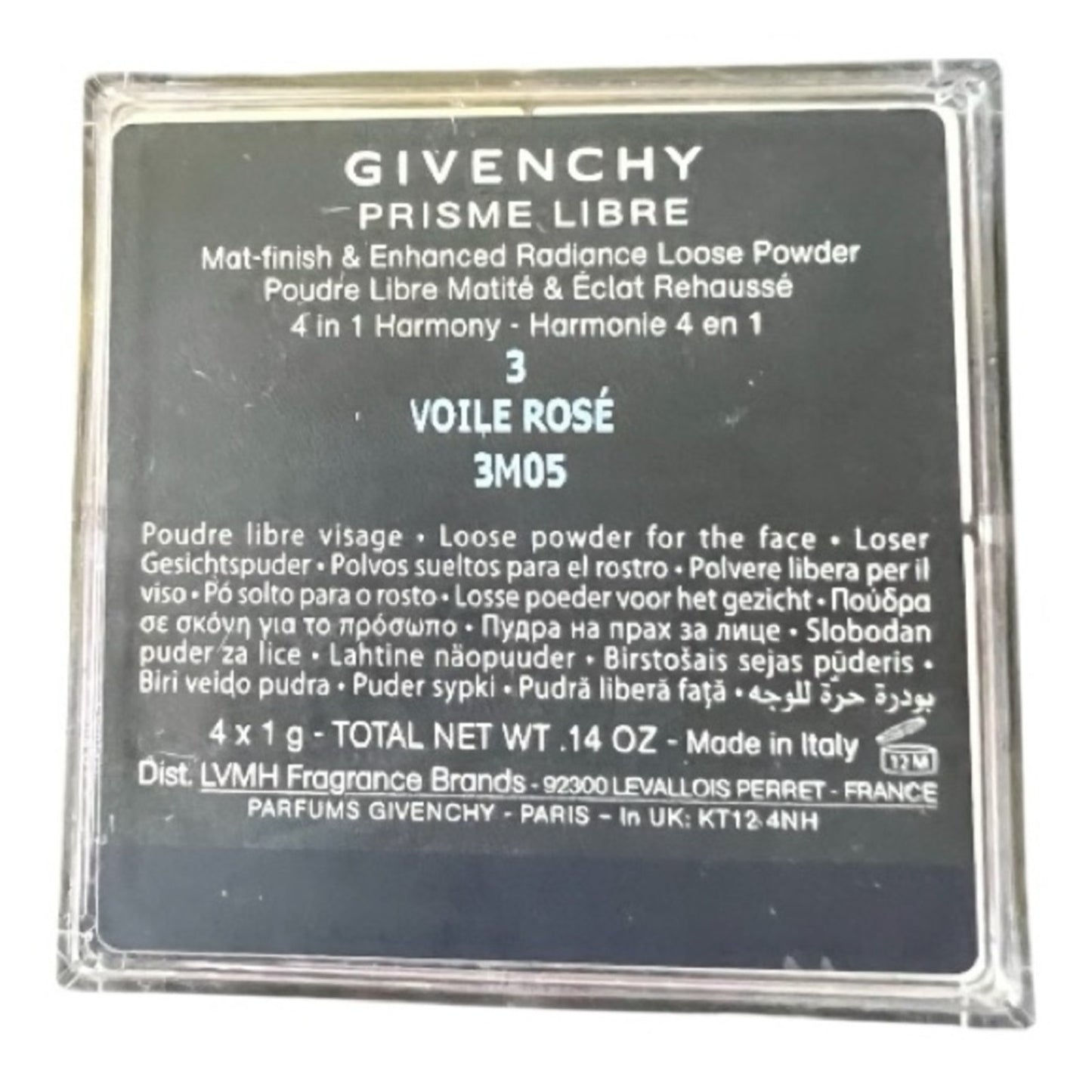 Givenchy Prisme Libre Loose Powder Original Formula 4 colors Voile Rose