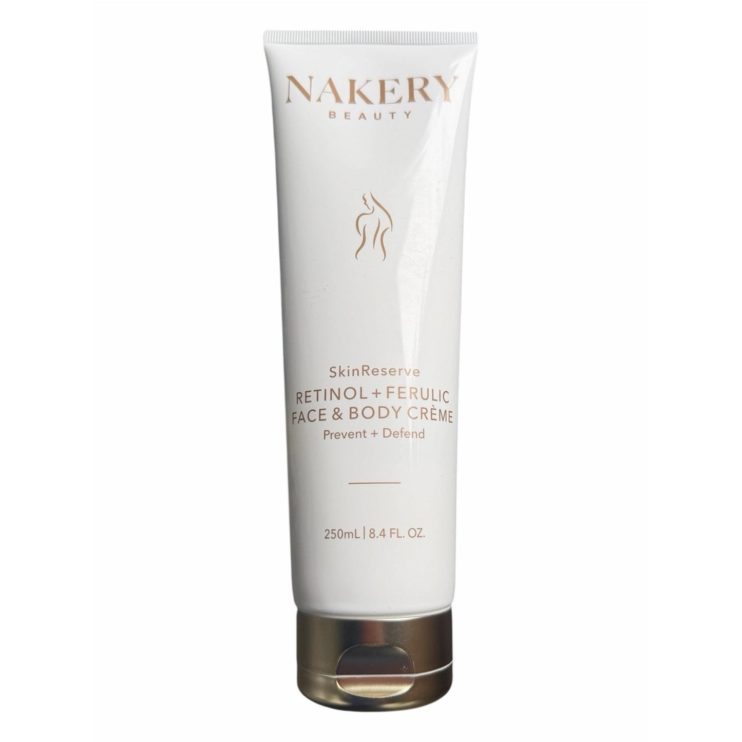 Nakery Beauty SkinReserve Retinol + Ferulic Face & Body Crème 8.4 Oz New Sealed