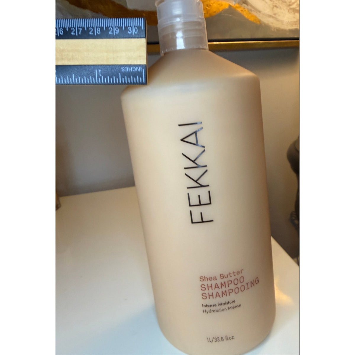FEKKAI Shea Butter Intense Moisture Shampoo 1 Liter / 33.8 fl oz New