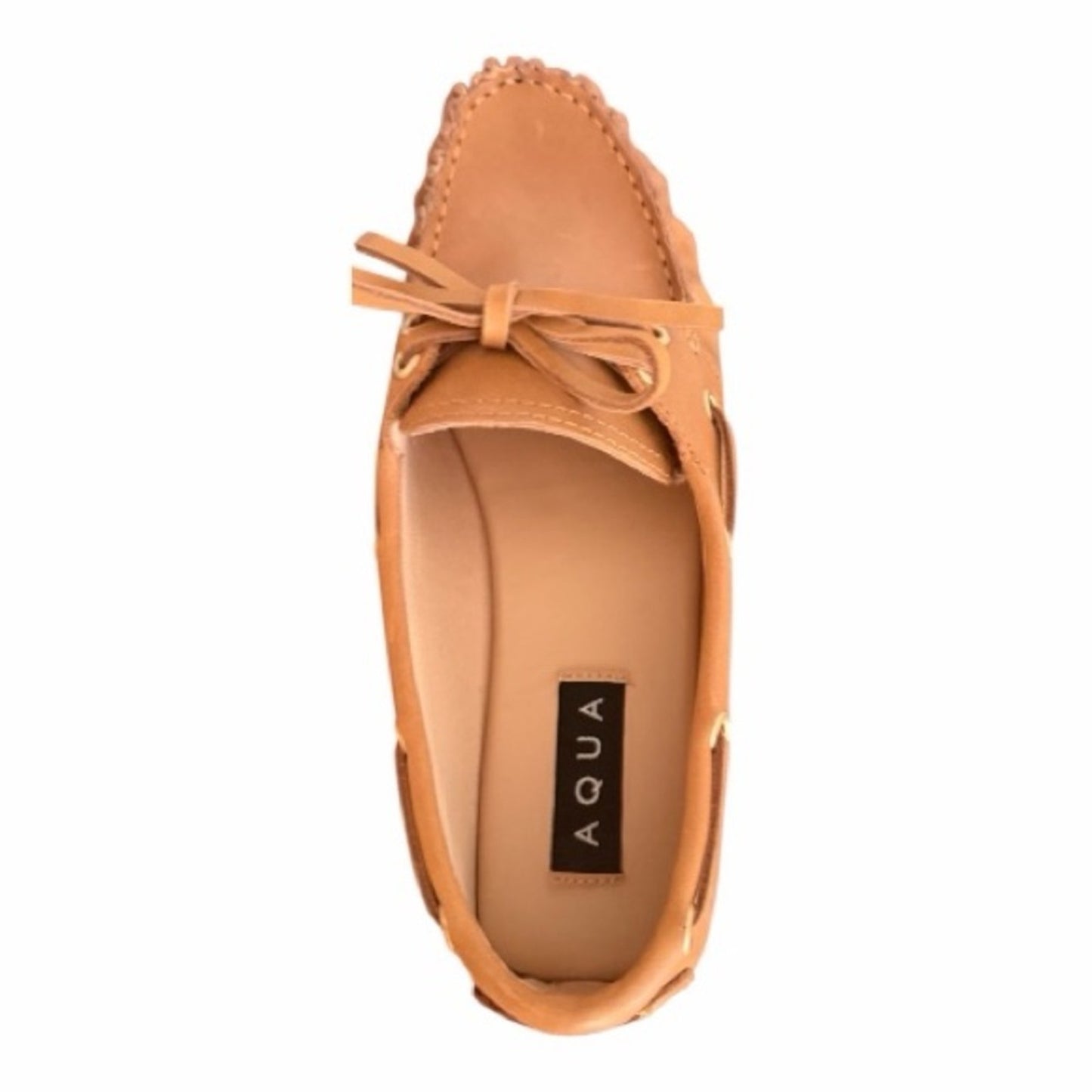 AQUA from Bloomingdale’s,  Tan Leather Driving Loafers Moccasins | Size 6 NIB