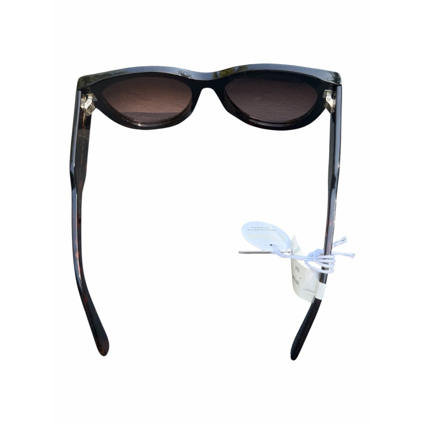 NWT Chloé CH0192S Havana 002 Cat Eye Sunglasses 55□18-145 MSRP $415