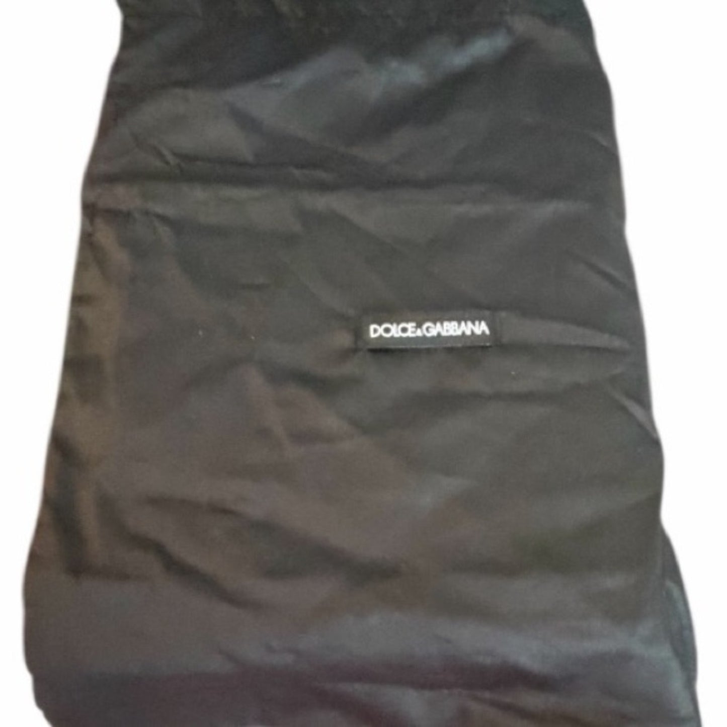 Dolce & Gabbana Black Leather Gold Logo Heel Sandals IT 38 NIB