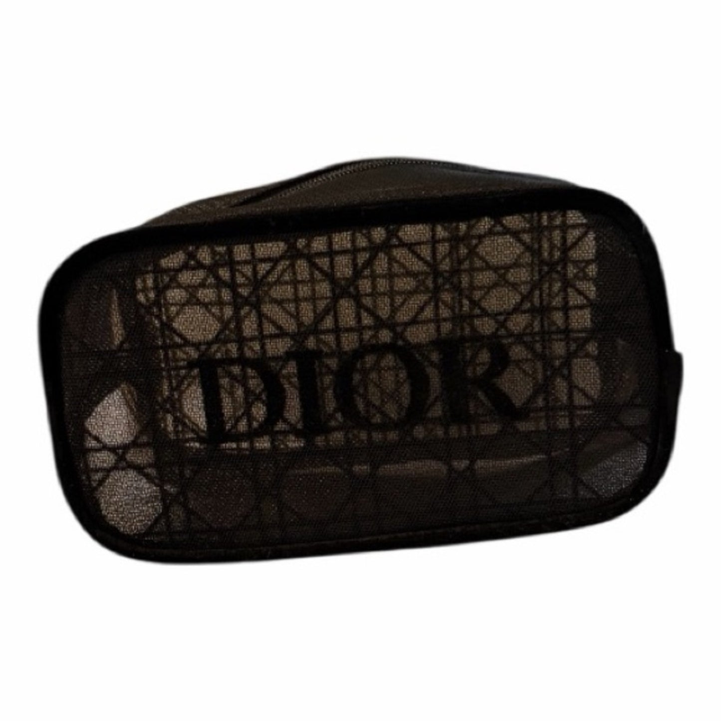 Authentic Dior Tresay Zippered Mesh Cosmetic Pouch | New In Original Box