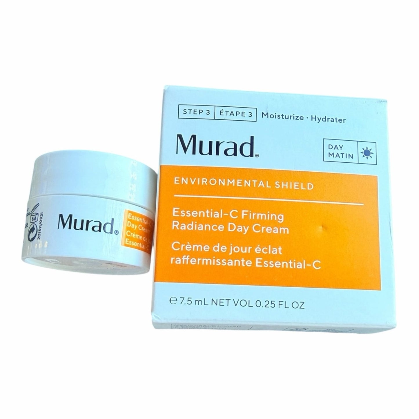 Murad Renewing Eye Cream 0.5 oz + Essential-C Day Cream 0.25 oz