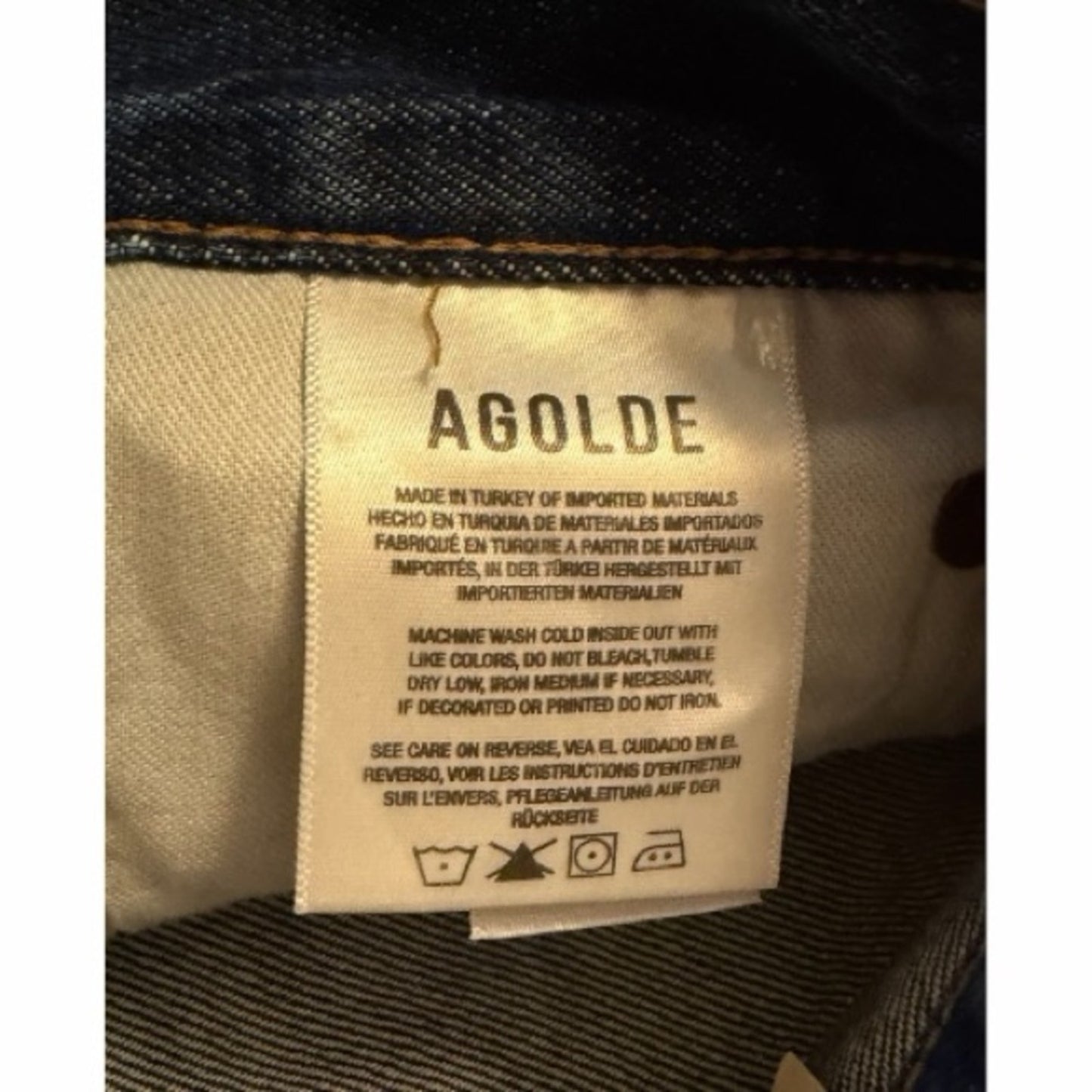 AGOLDE High-Rise Wide-Leg Jeans Button Up | NWT | Sold at Tuckernuck Size 29