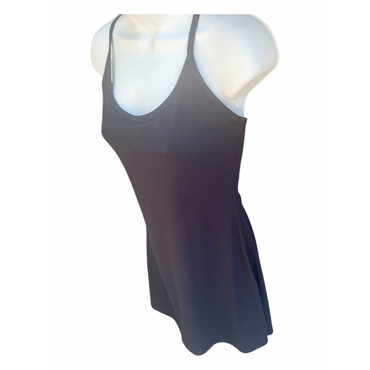 Quince Ultra-Form Active Dress W/ Built In Shorts Navy Blue Tennis Dress Size S