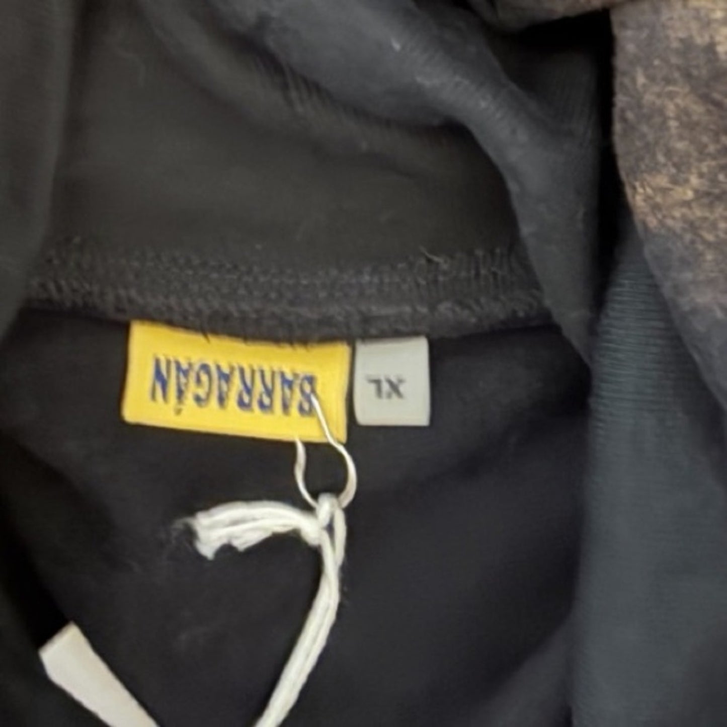 BARRAGAN DESIGNER STREETWEAR Chain Hoodie - Brown Tie-Dye - Size XL Gender Neutral