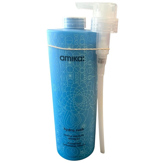 Amika Hydro Rush Shampoo JUMBO SIZE WITH PUMP New