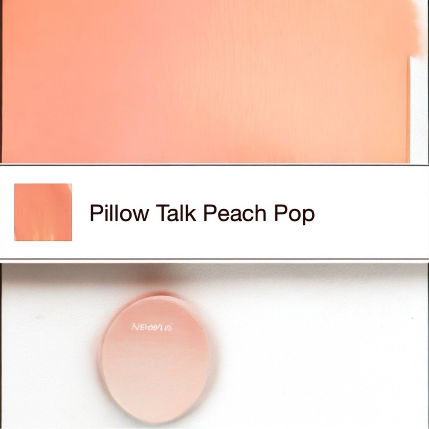 NIB - Charlotte Tilbury Pillow Talk Matte Blush Wand - Soft Peach Full Size
