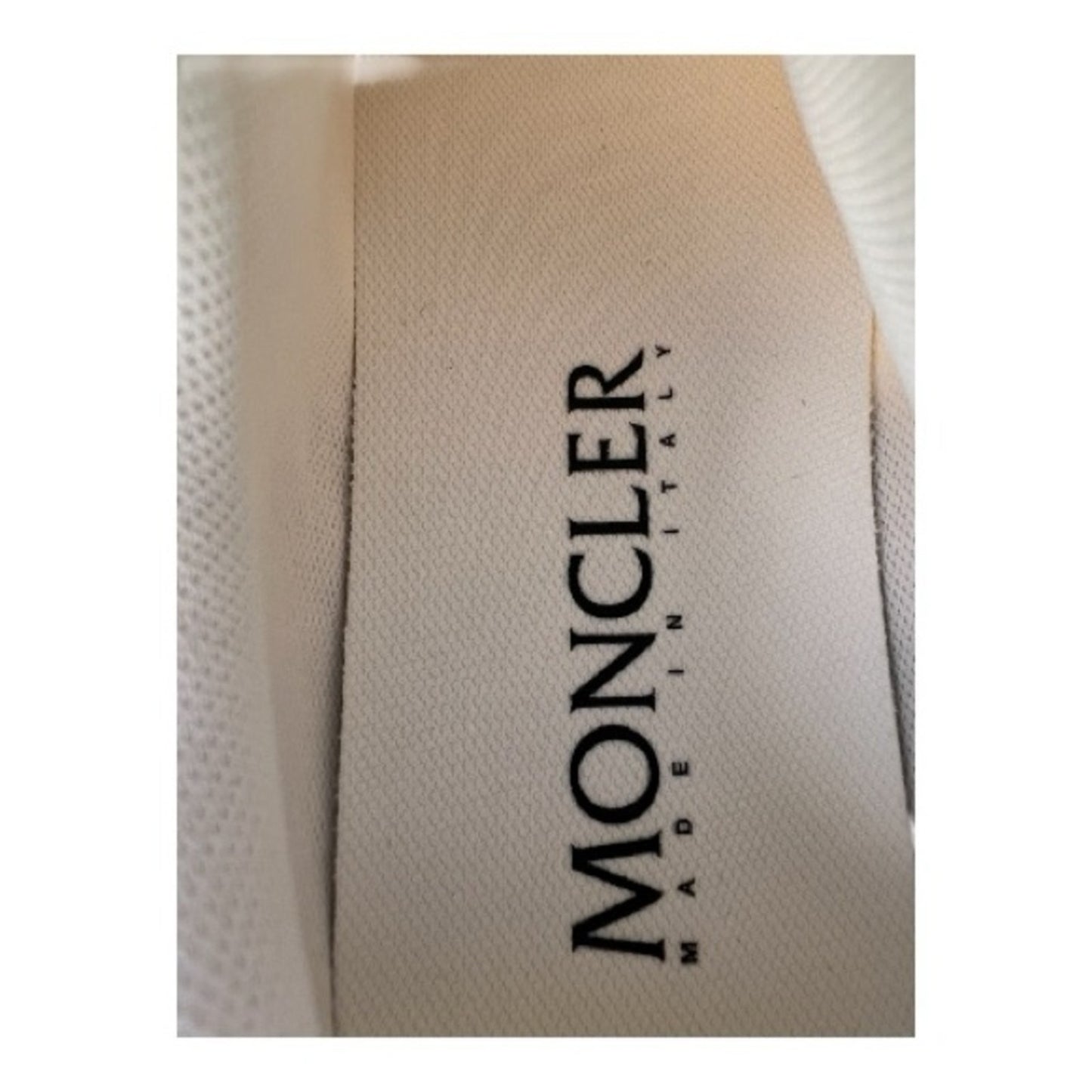 Moncler Women's Natural Sneakers Size 8 NIB
