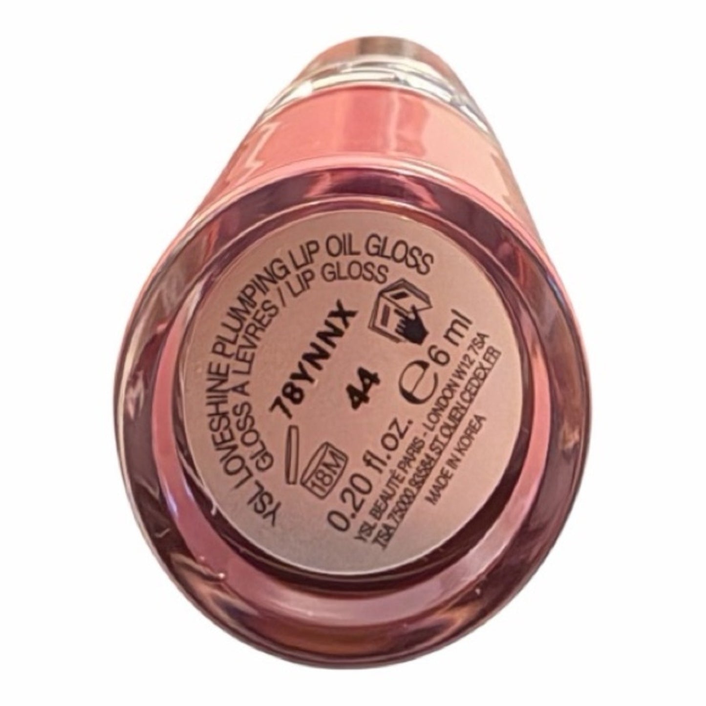 YSL Loveshine Plumping Lip Oil Gloss
#44 Nude Lavallière NIB