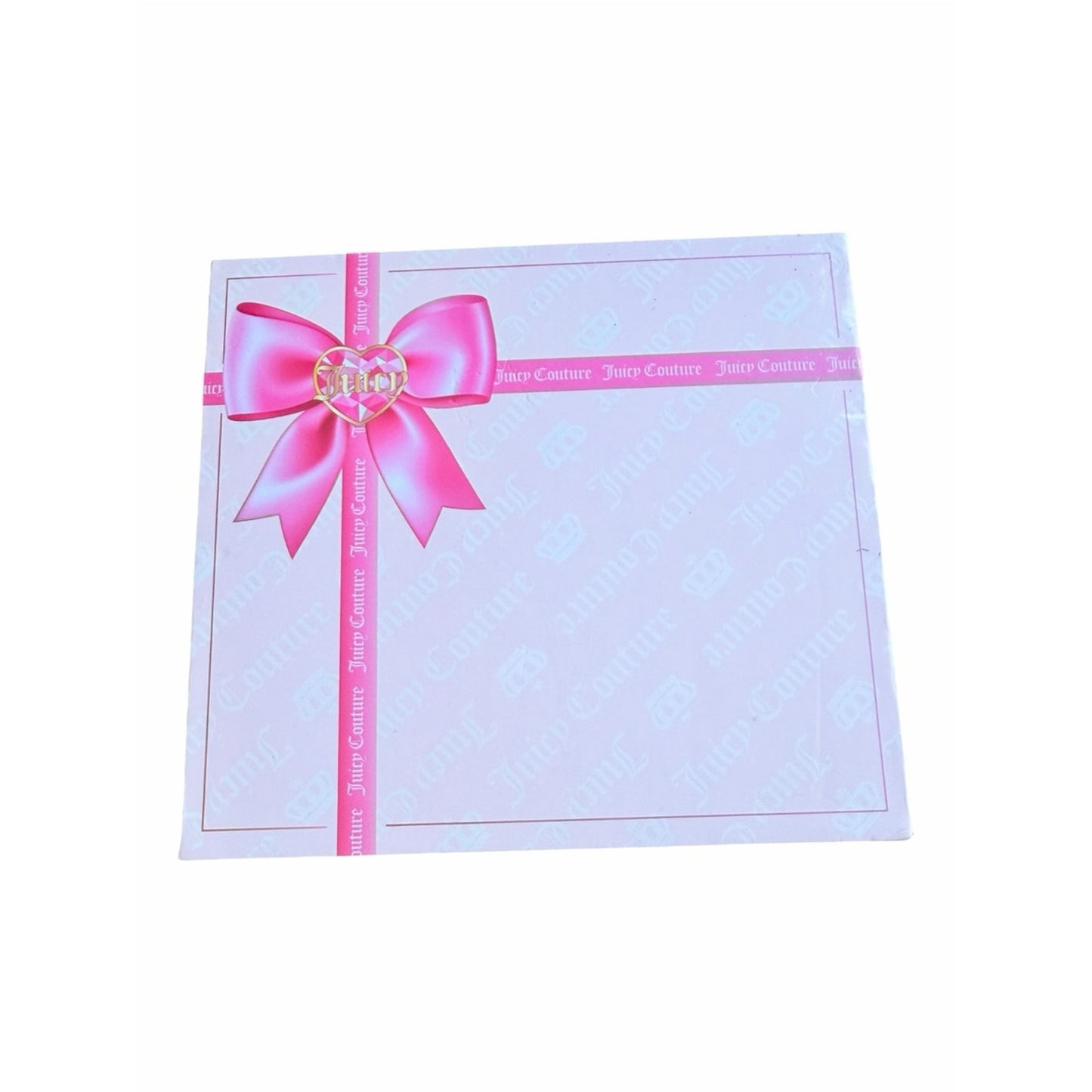 Juicy Couture Baby Blue Charm Card Case Wallet NWT+ Box