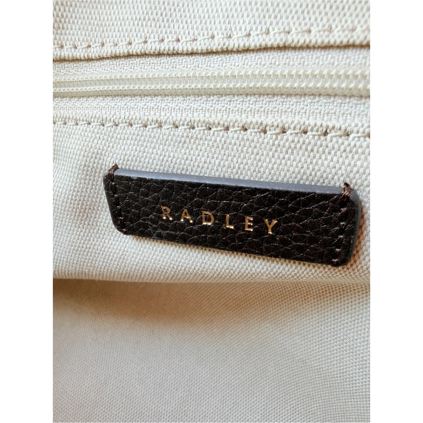 Radley London Provence Avenue Medium Leather Shoulder Bag Dark Oak NWT