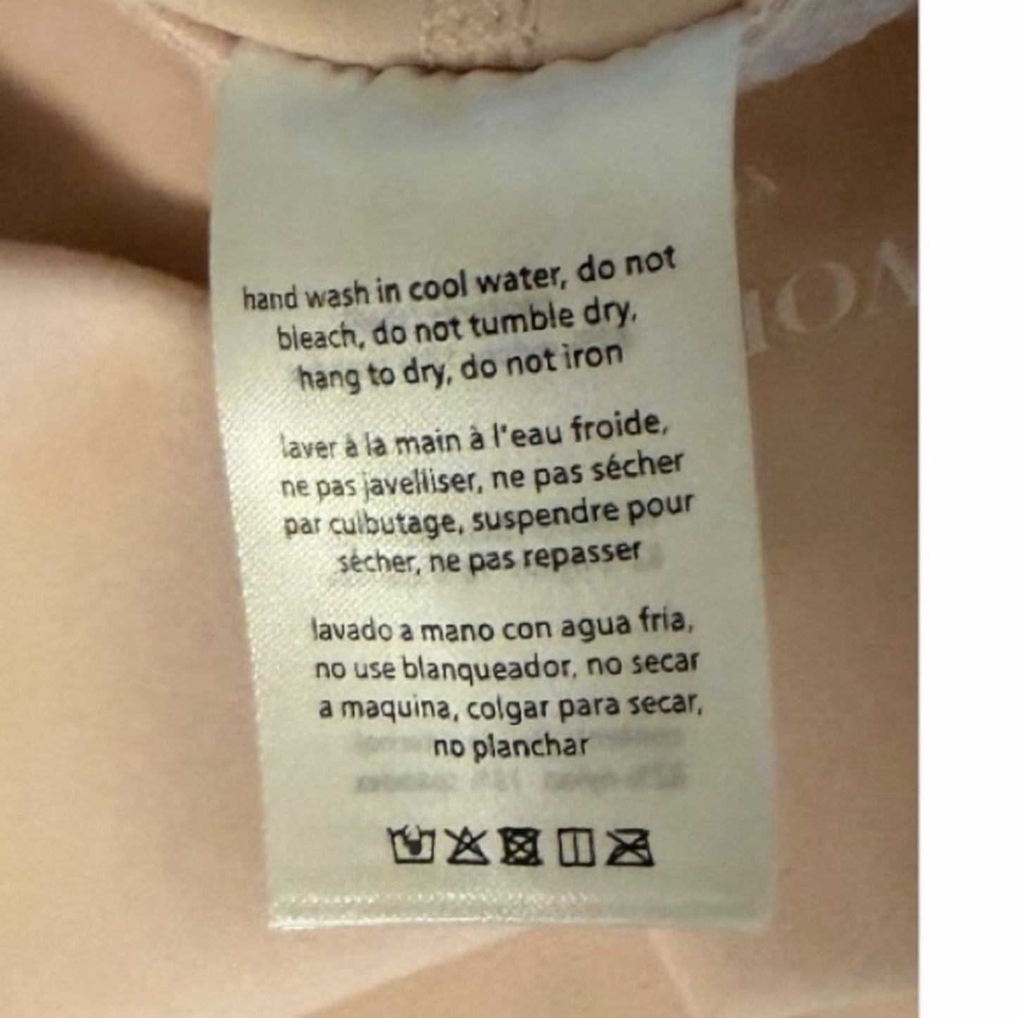 We Wore What Ruched V-Waist Leggings in Ballerina Slipper NWT Size XL