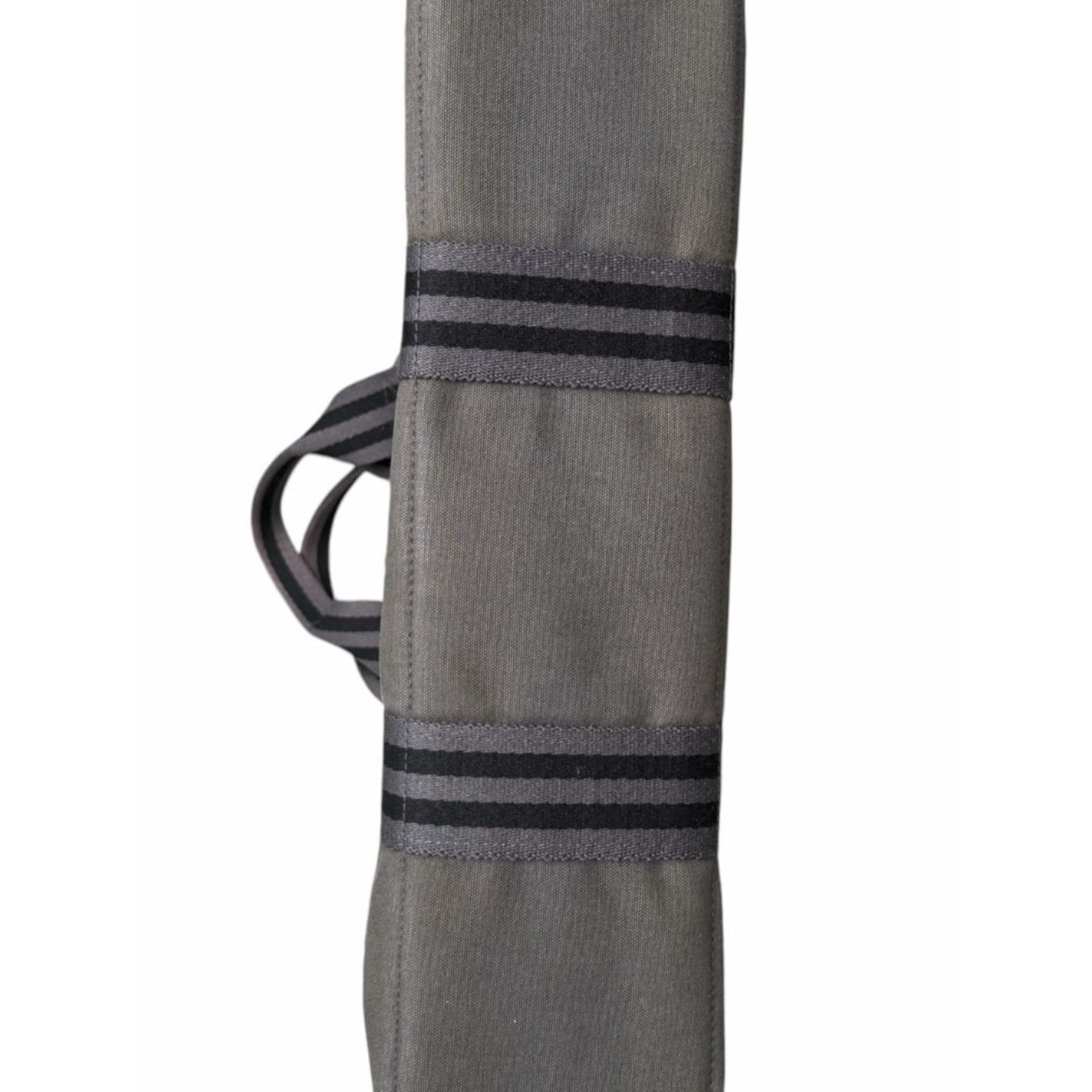 Hermès Fourre Tout MM Tote Bag Taupe Olive Gray Canvas Large Carryall