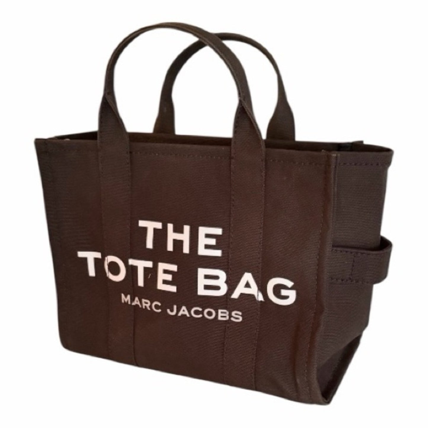 Marc Jacobs The Tote Bag "Medium" Black Canvas Crossbody Tote NWT