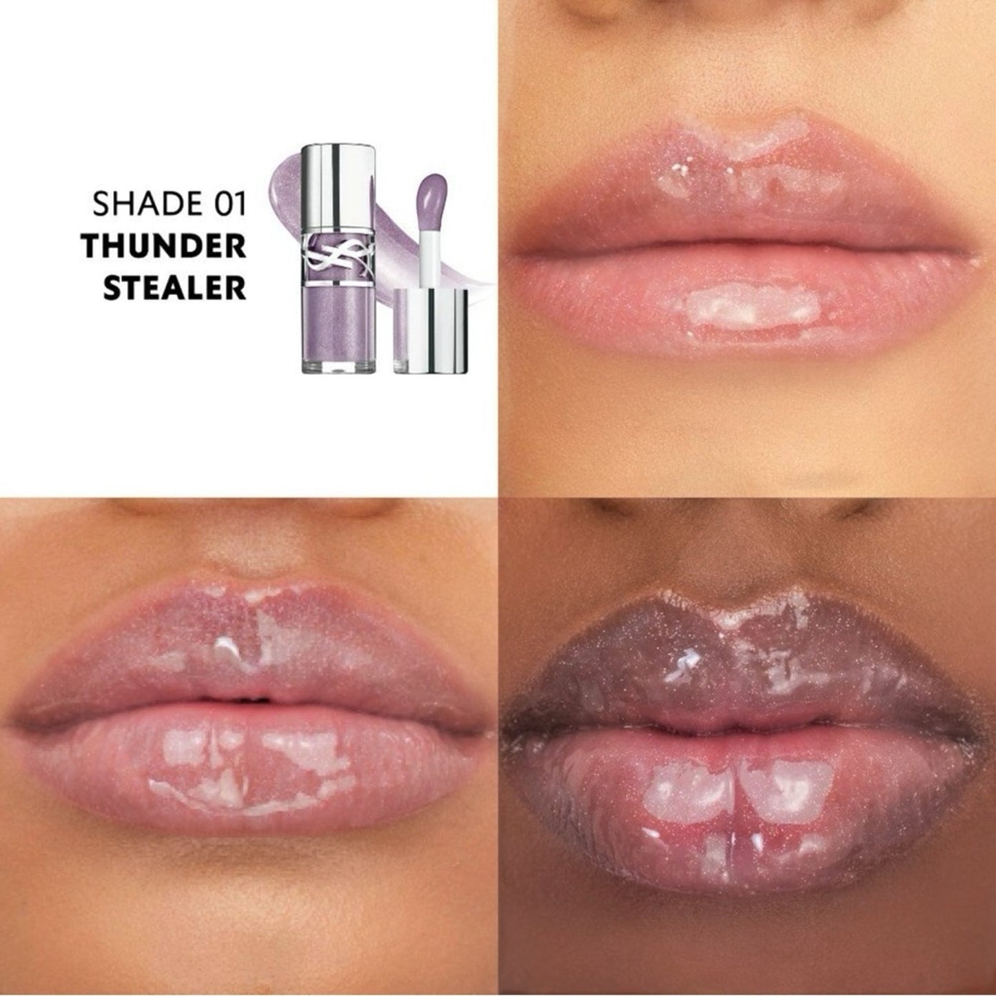 YSL Loveshine Plumping Lip Oil Gloss NIB
Thunder Stealer full size