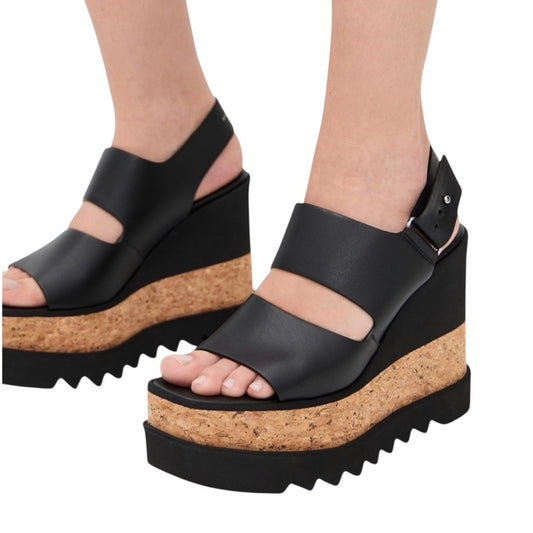 Stella McCartney Sneakelyse Portina Wedge Sandals 40 NIB