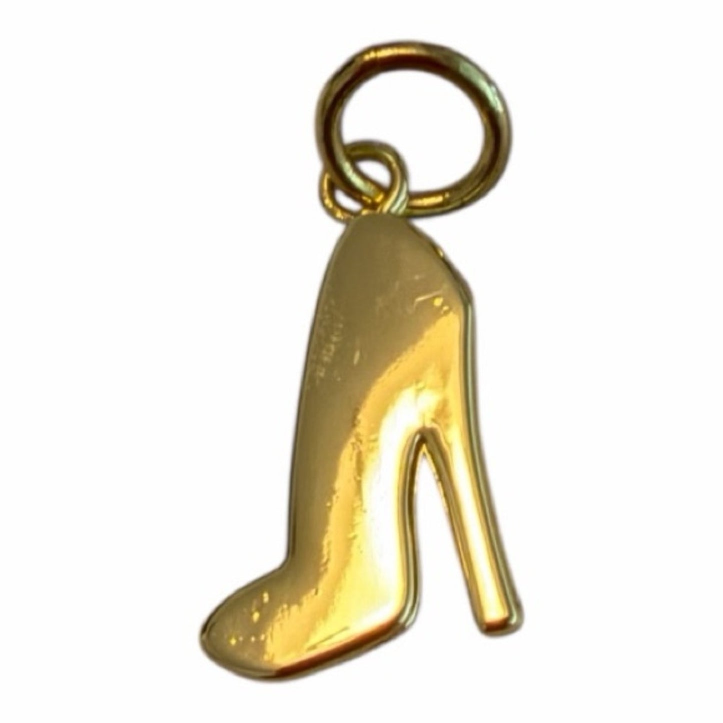 Christian Louboutin Red Bottom Black High Heel Charm NIB