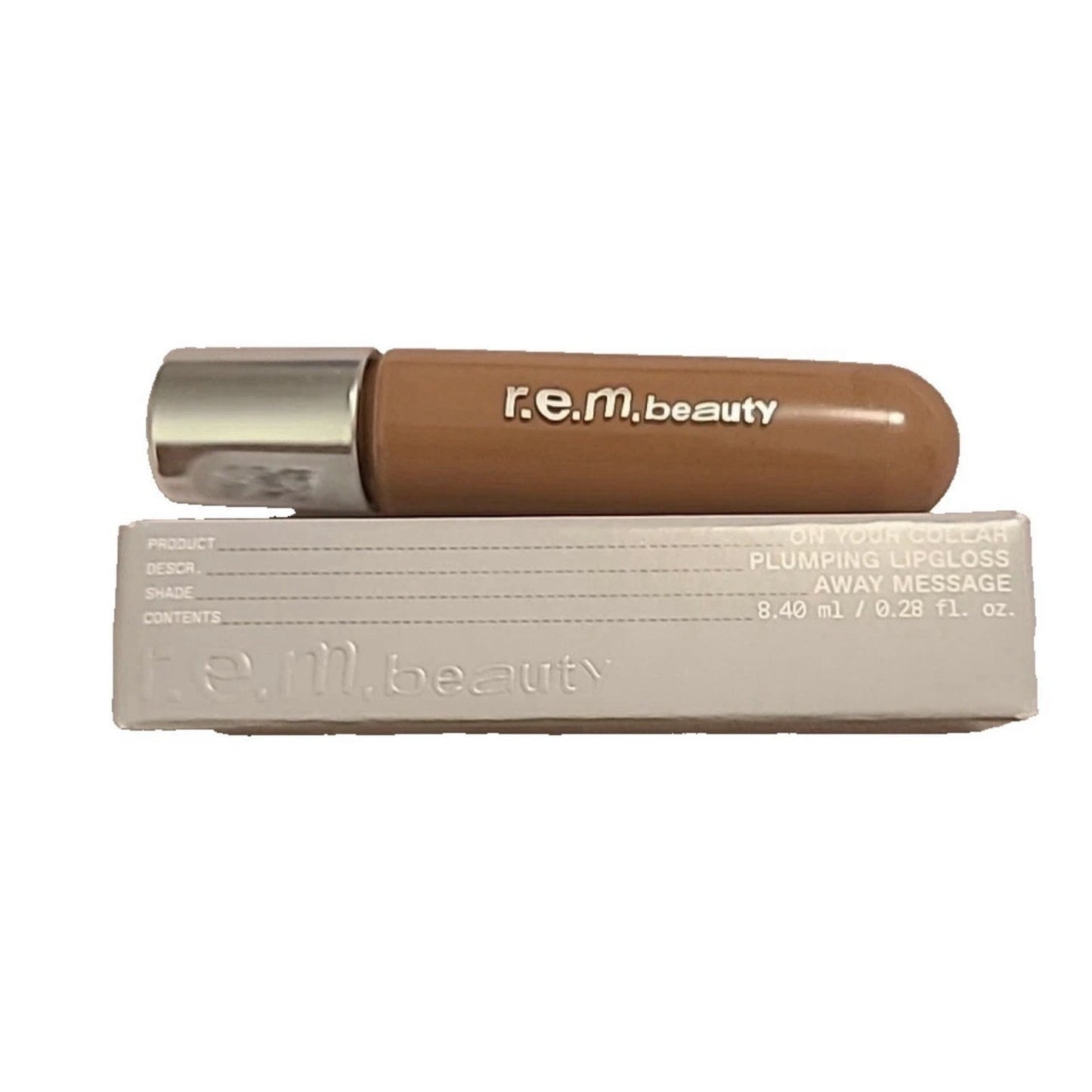 REM Beauty By Ariana Grande On Your Collar Lip gloss New In box In Away Message