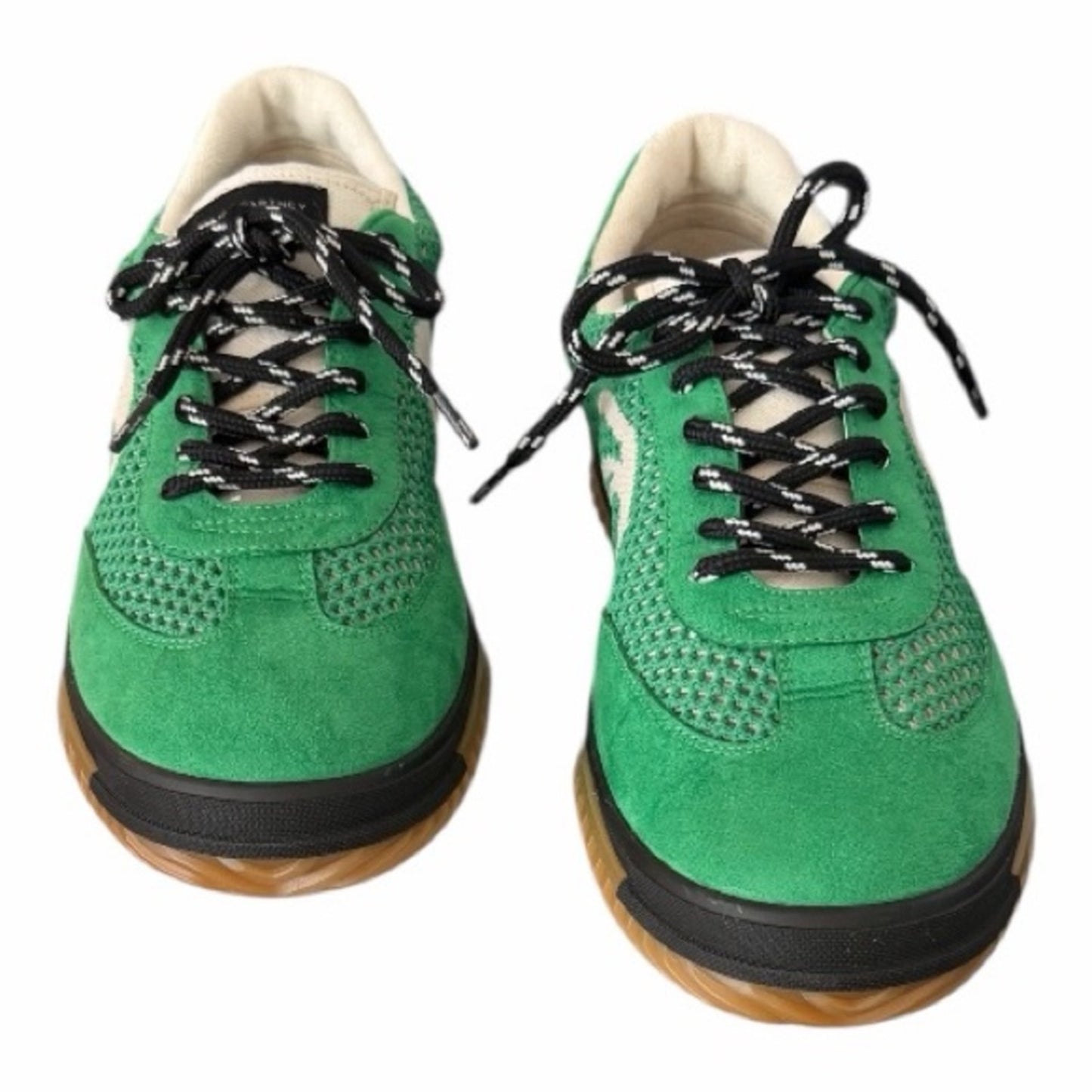 Stella McCartney S-Wave Sport Kneet Mesh Sneakers Fern Green 38 NIB