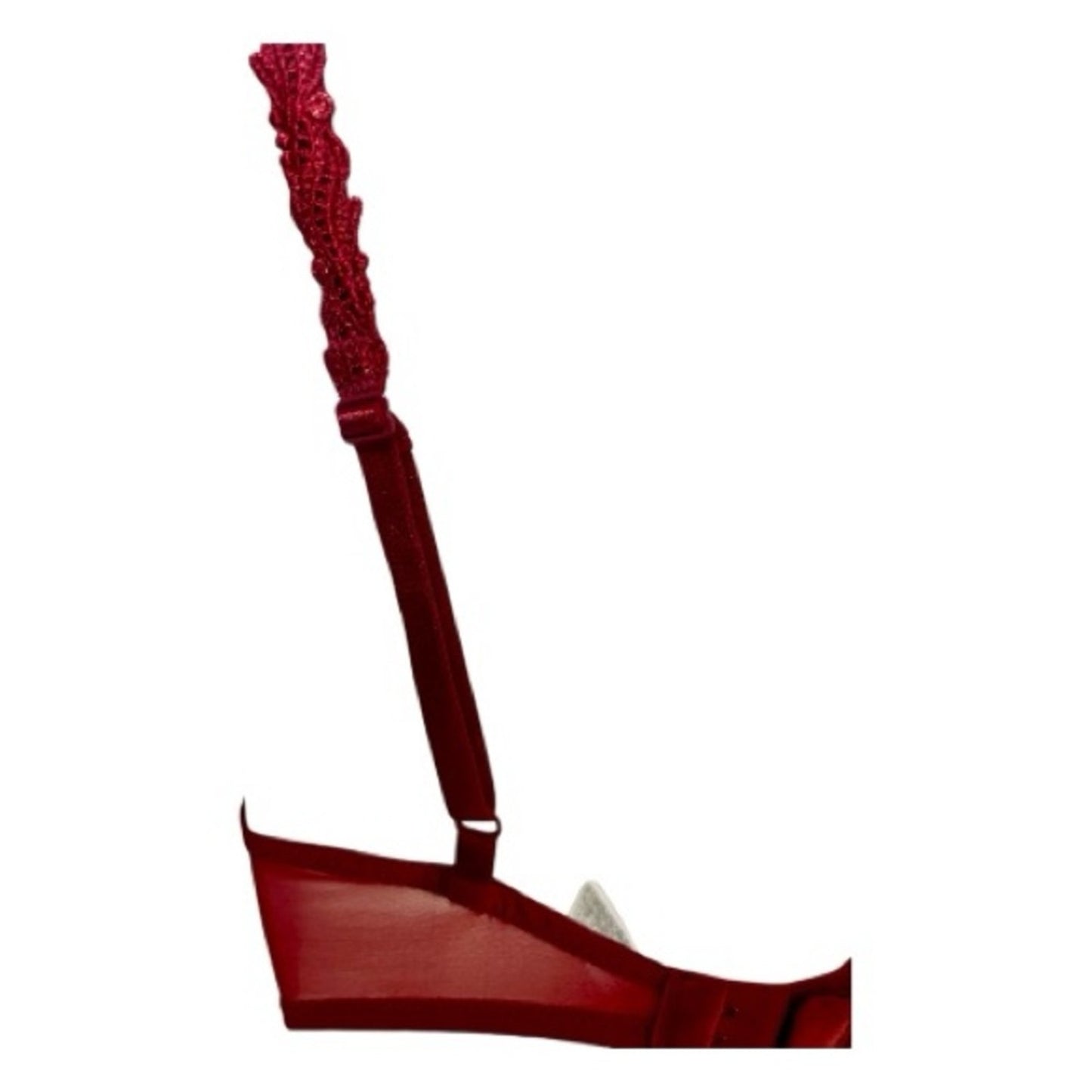 Warcoal Elegant Red Lace Underwire Bra 32D NWT