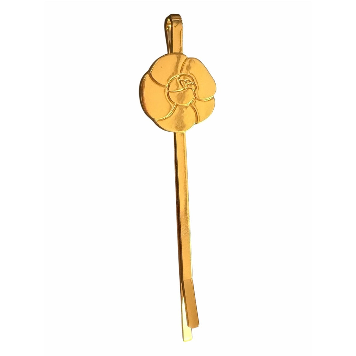 CHANEL Beauté Gold Tone Hair Clips Charms Set of 3 GWP New in Box