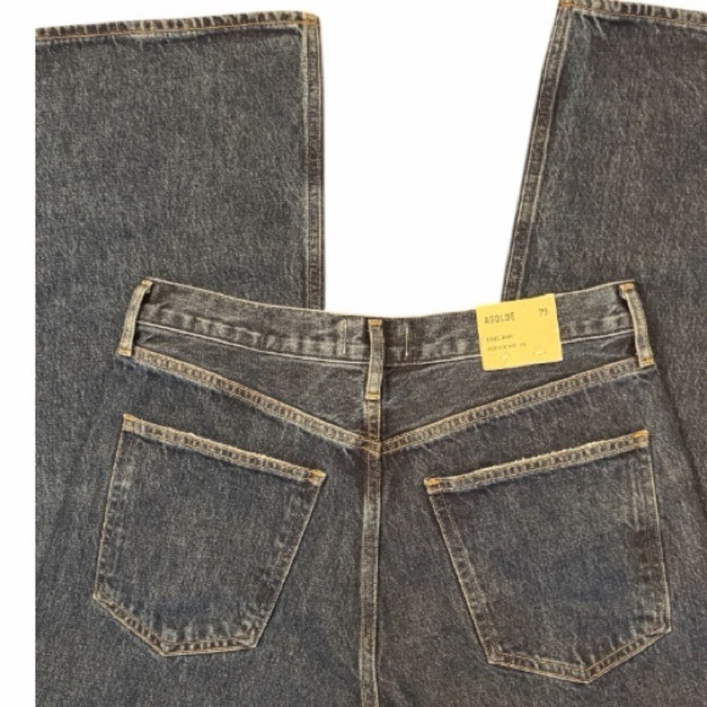 AGOLDE High-Rise Wide-Leg Jeans Button Up | NWT | Sold at Tuckernuck Size 29