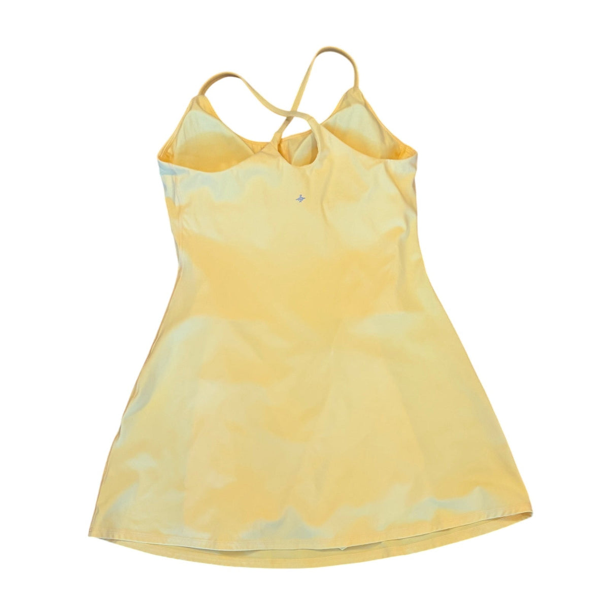 Halara Easy Peezy Women’s Yellow Tennis Dress with Pockets Size M New