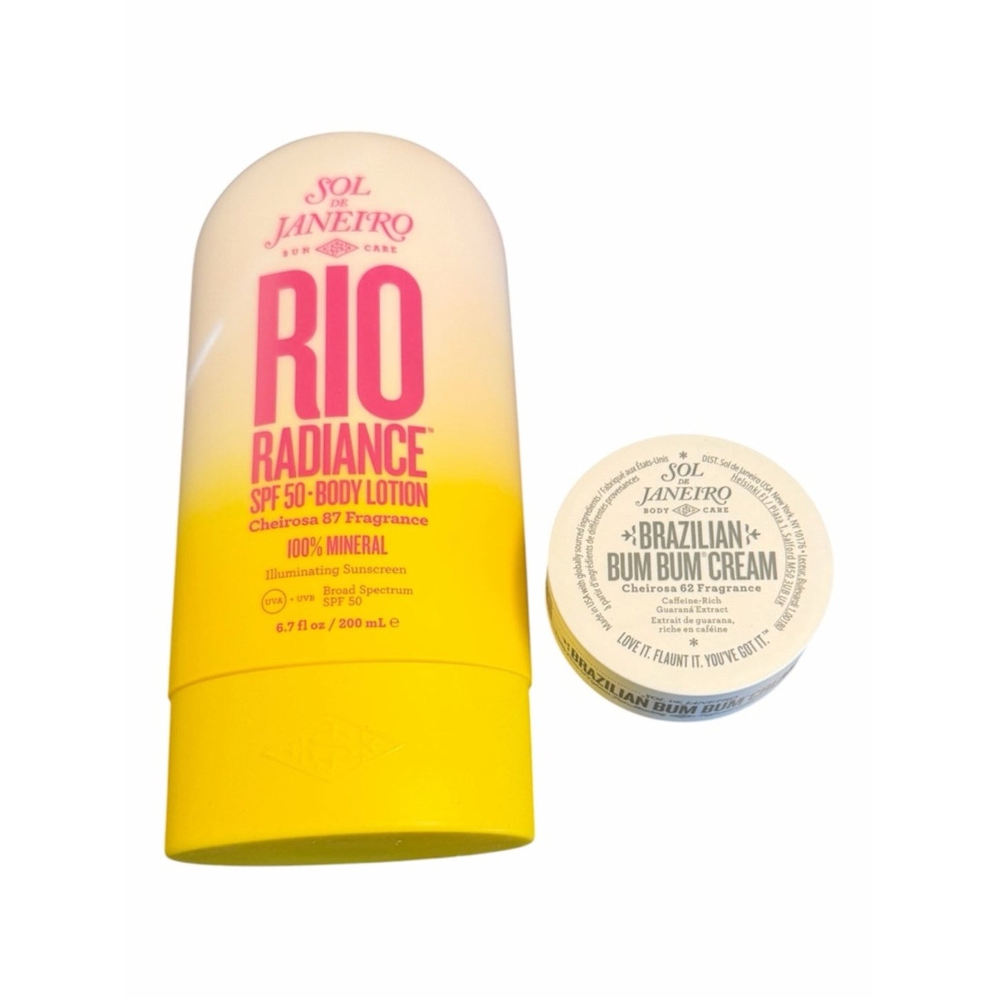 Sol de Janeiro Bum Bum Cream + Rio Radiance SPF 50 Set