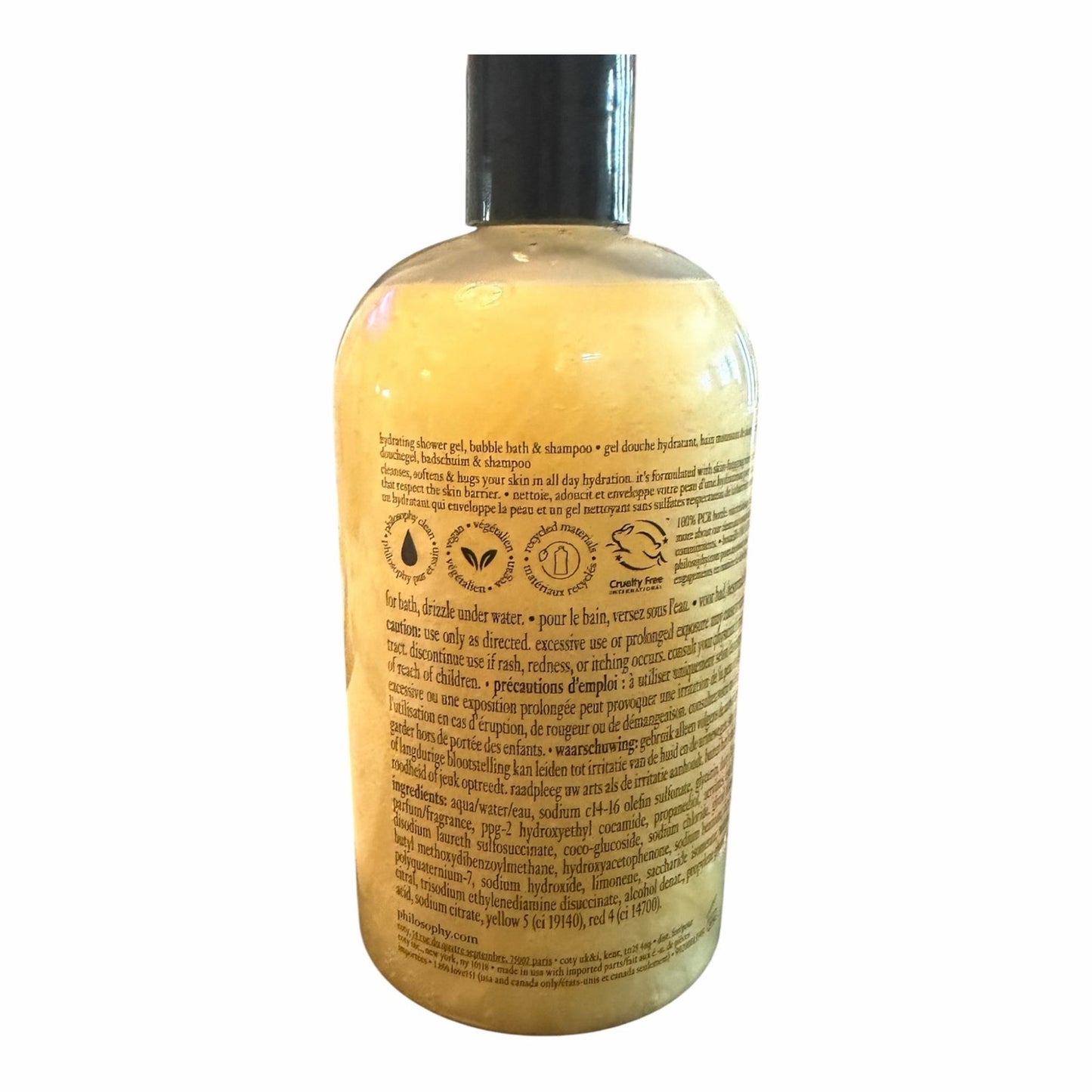 Philosophy Iced Mint Lemonade Shower Gel 16 oz New Sealed Discontinued