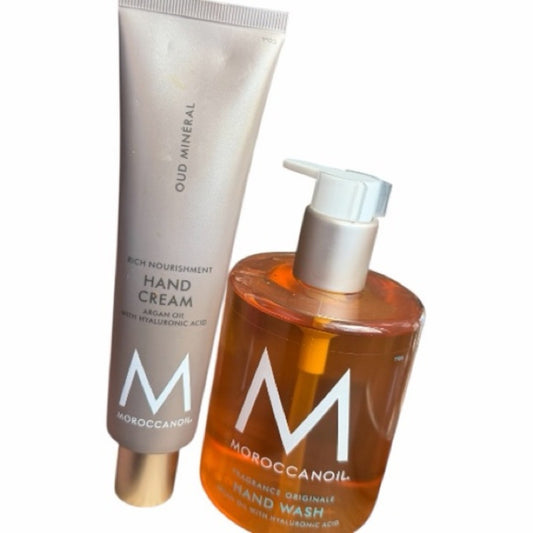 Moroccanoil Hand Care Bundle – Hand Wash + Oud Minéral Hand Cream (NEW)