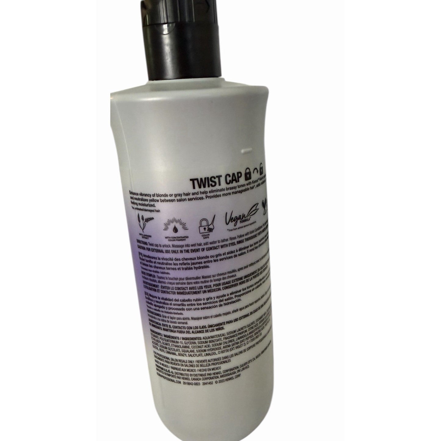 Kenra Violet Shampoo Neutralize Brassy Tones Blonde Gray Hair 10.1 fl.oz