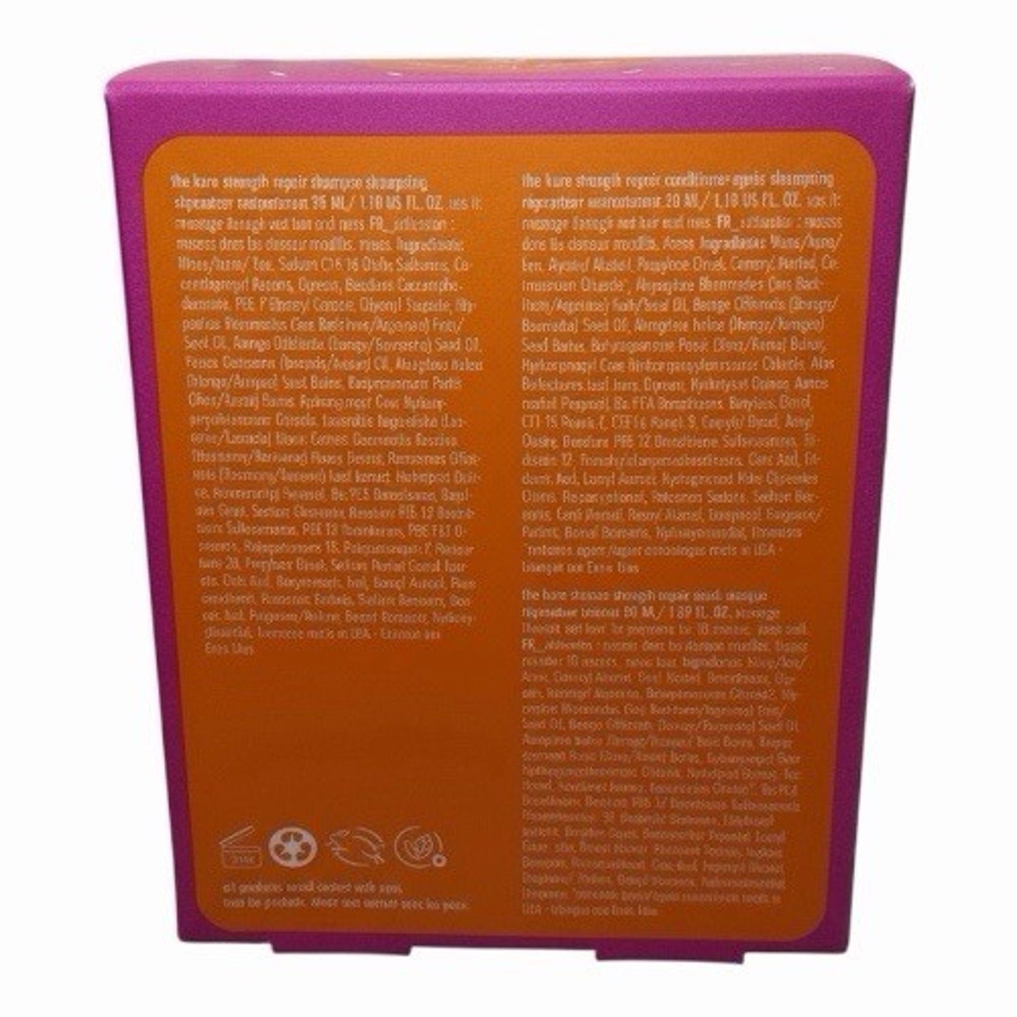 NIB Sephora Birthday Gift Set Amika The Kure Strength Repair Set - Shampoo Mask