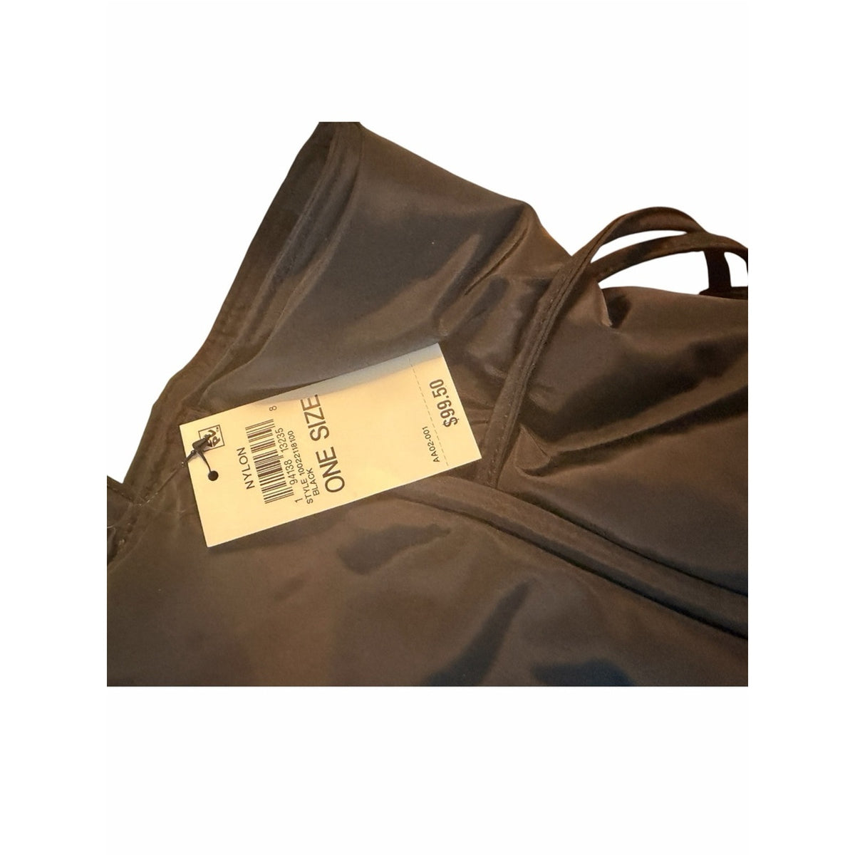 NEW Large Black Nylon Puffer Tote Bag - On 34th- Work Gym Travel