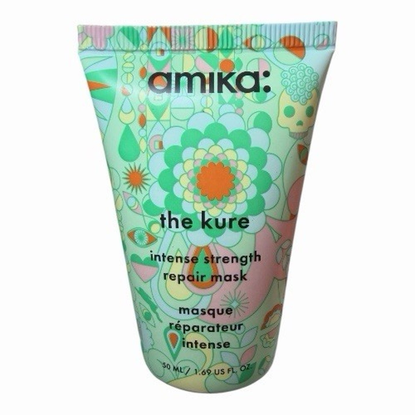 NIB Sephora Birthday Gift Set Amika The Kure Strength Repair Set - Shampoo Mask