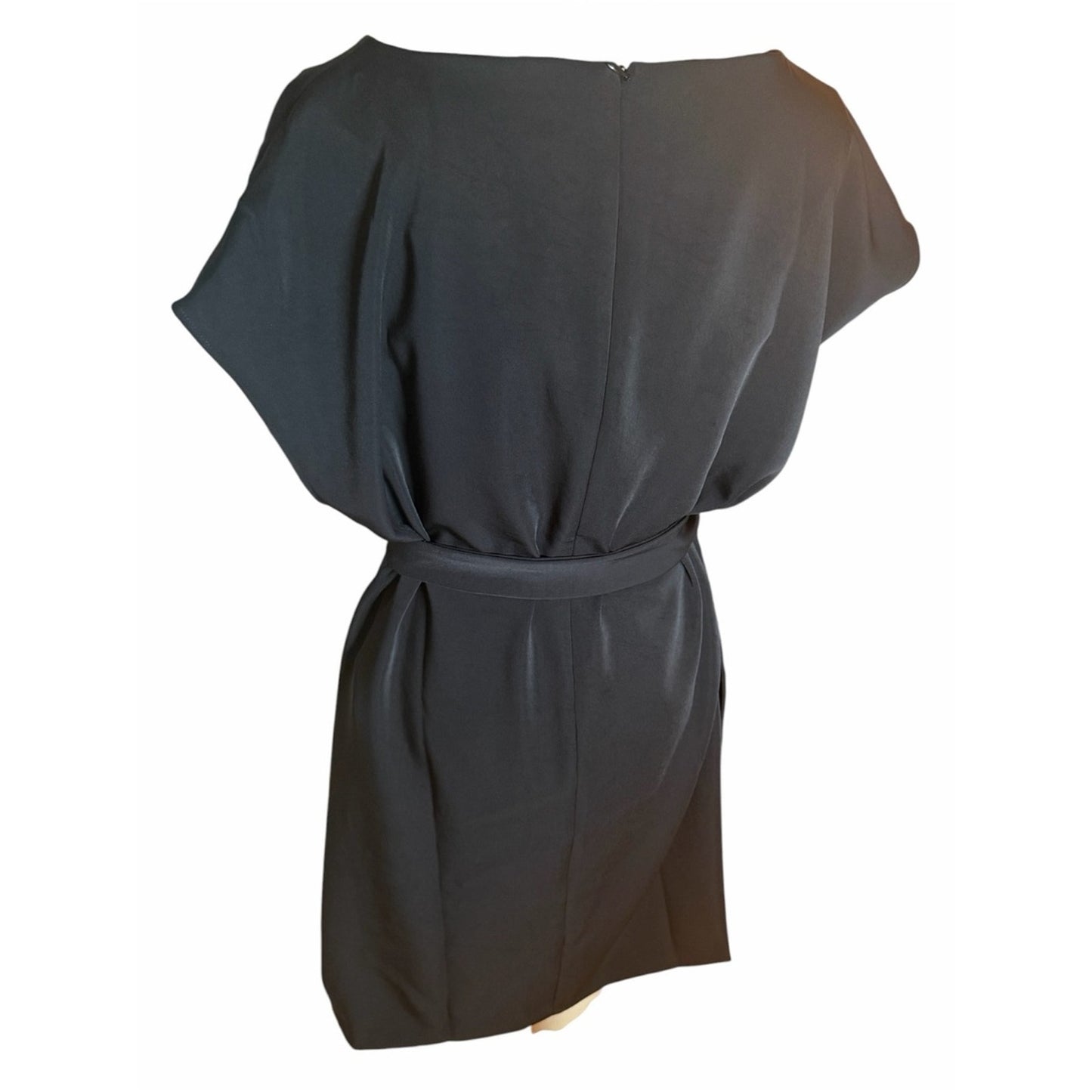 OF MERCER Black Belted Sheath Dress 1X NWT Made in New York