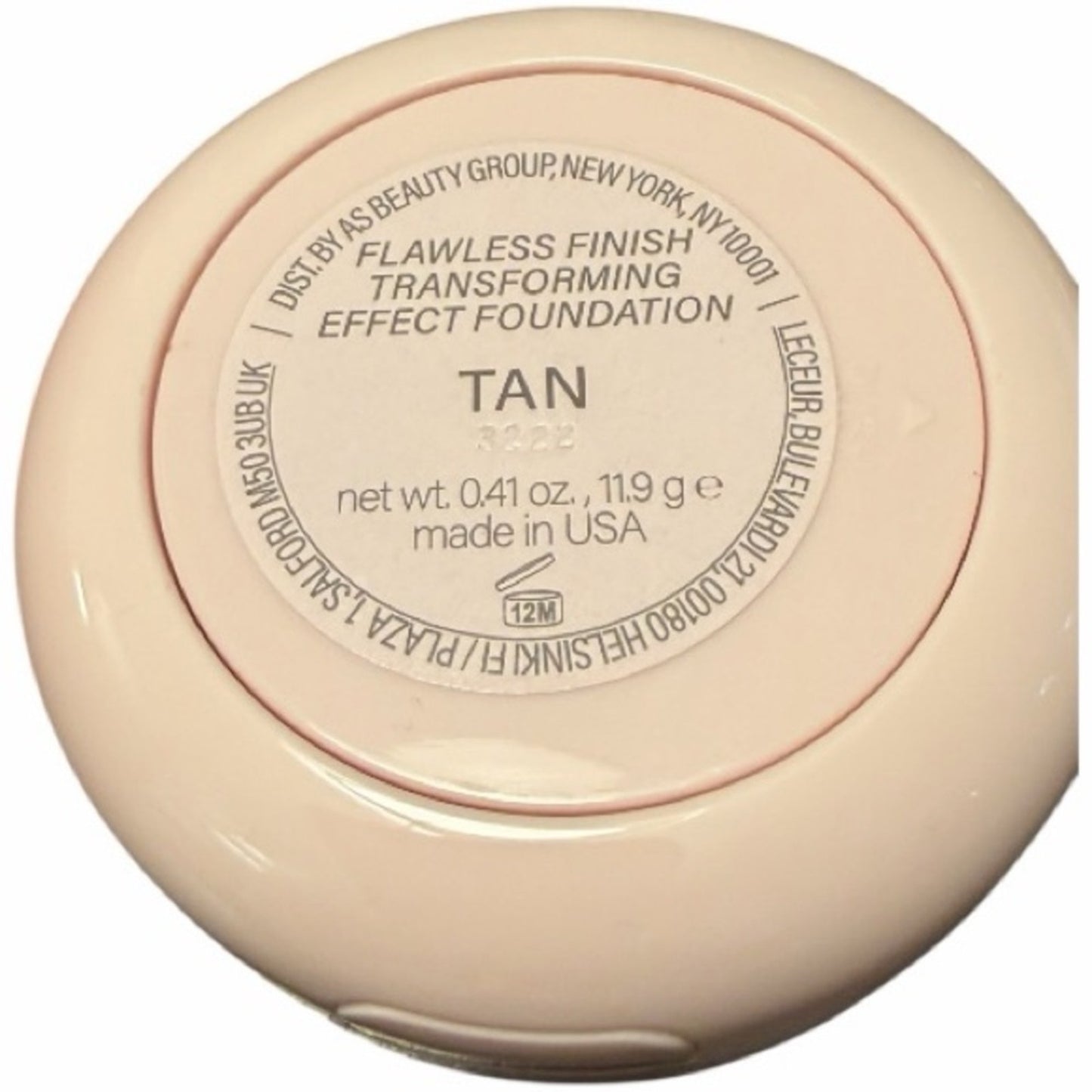 Mally Beauty Flawless Finish Transforming Effect Foundation inTan BNIB
