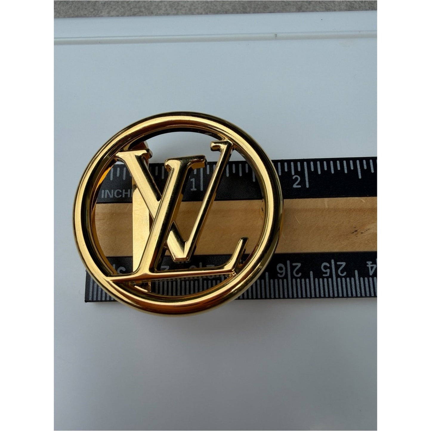 Unisex Louis Vuitton LV Circle Reversible Unisex Belt 35mm Size 90/36 NEW