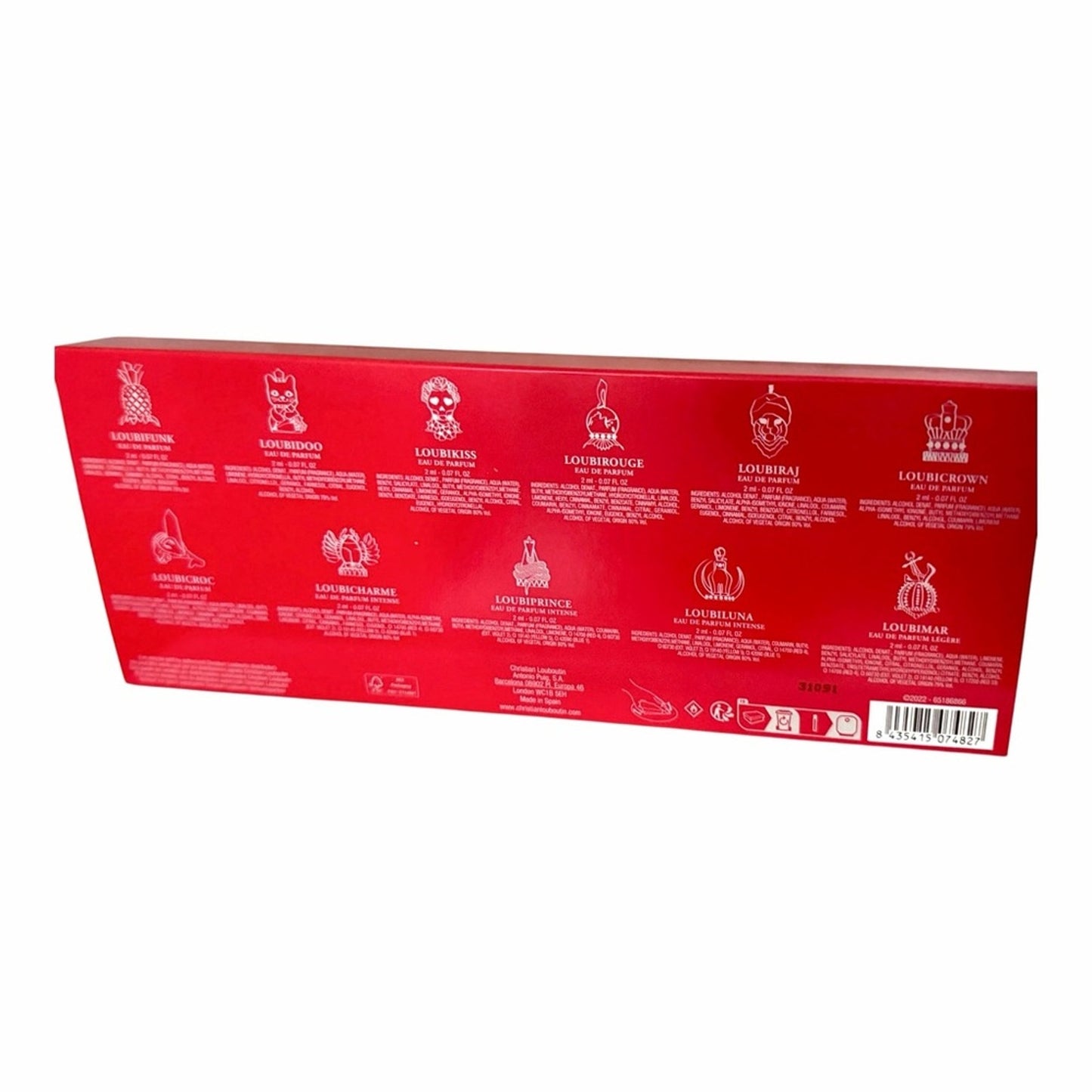 Christian Louboutin SEALED Luxury  Discovery Gift Set – 11 Piece Collector Set