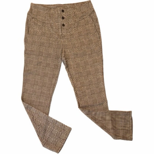 Copied - Halara Plaid Stretch Work Pants – Size XL – NEW WITH TAGS