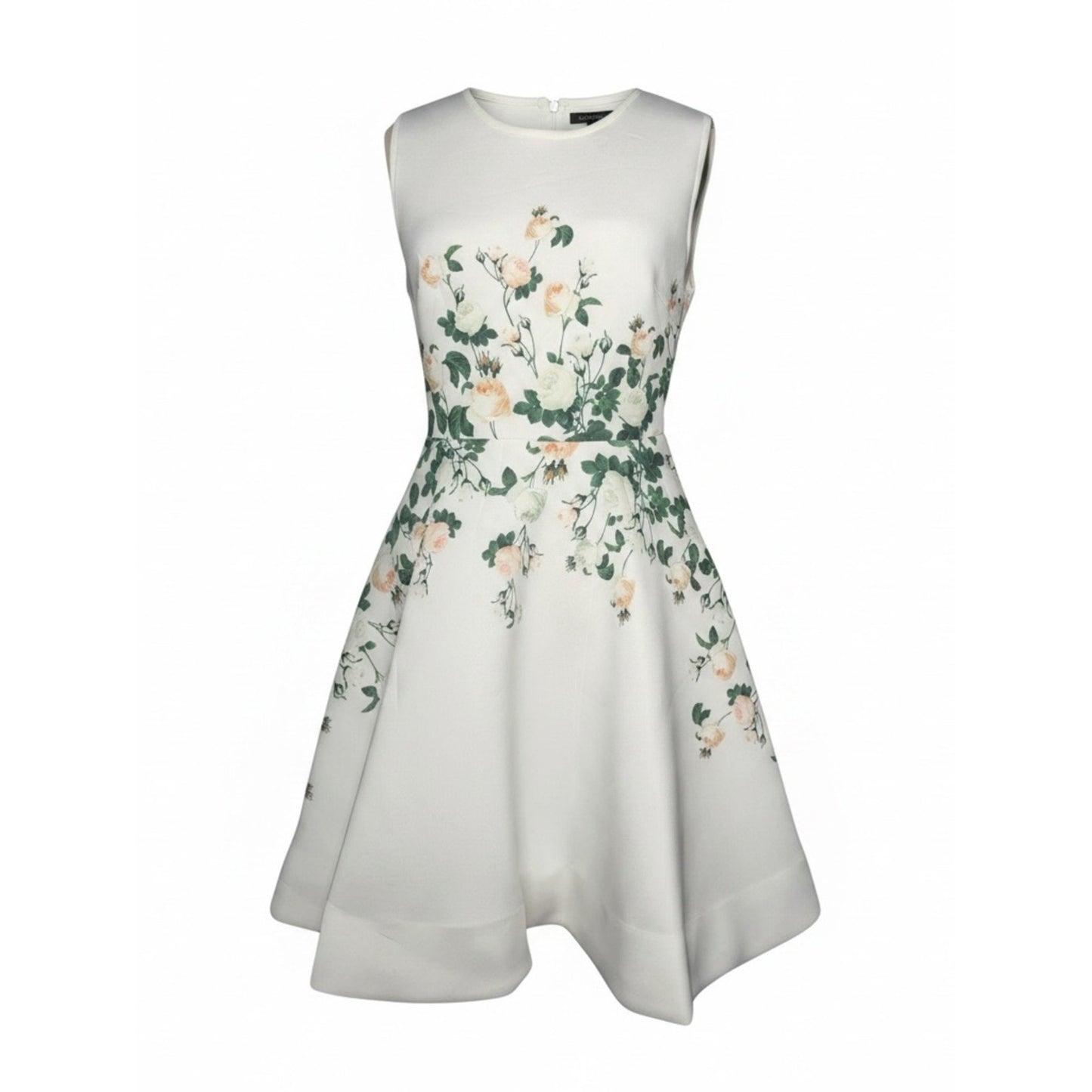 NWT Erin Fetherston Floral Scuba Fit & Flare Dress Pockets Sz 8 MSRP $325