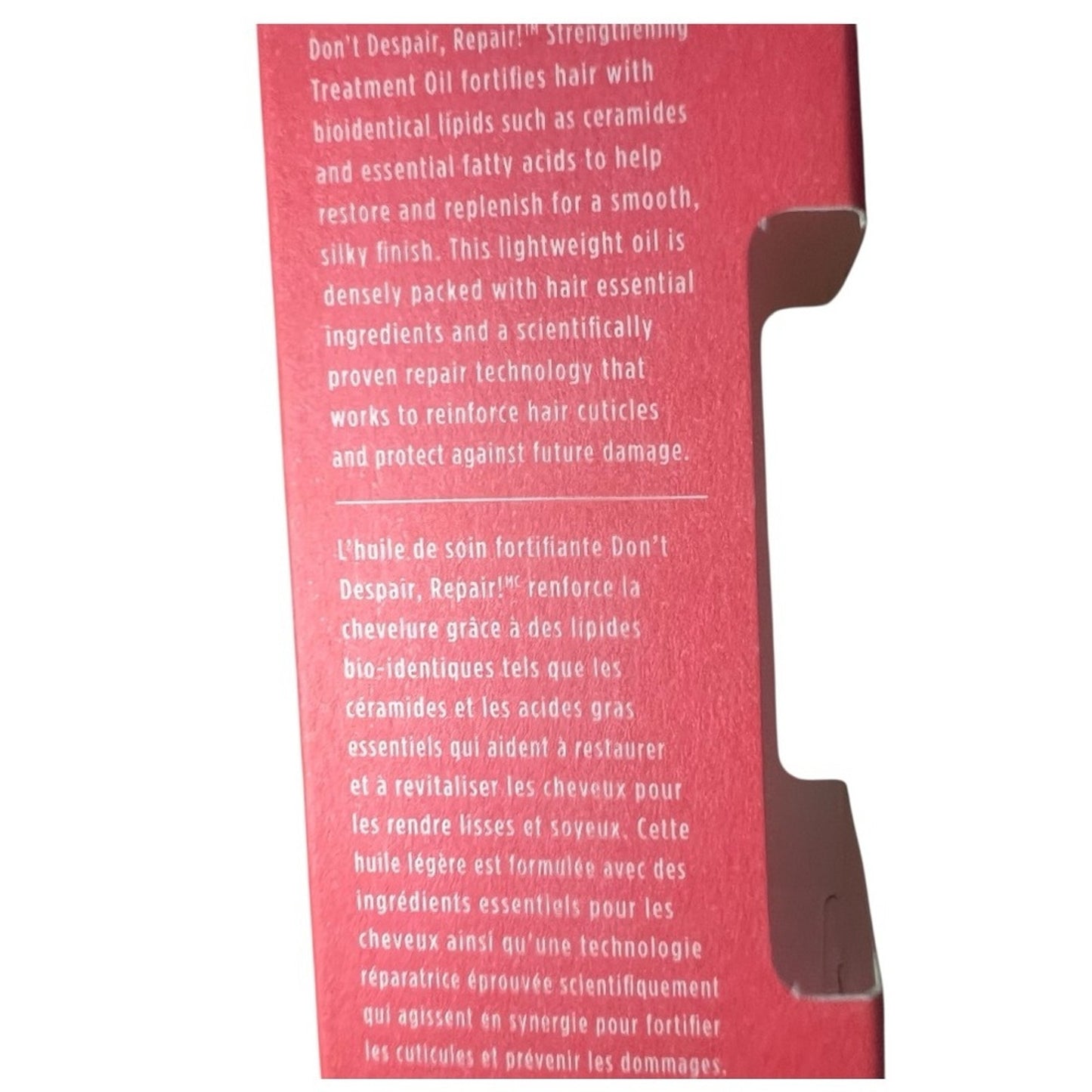 Briogeo Don't Despair, Repair Strengthening Treatment Oil - Full Size 30 ml NIB