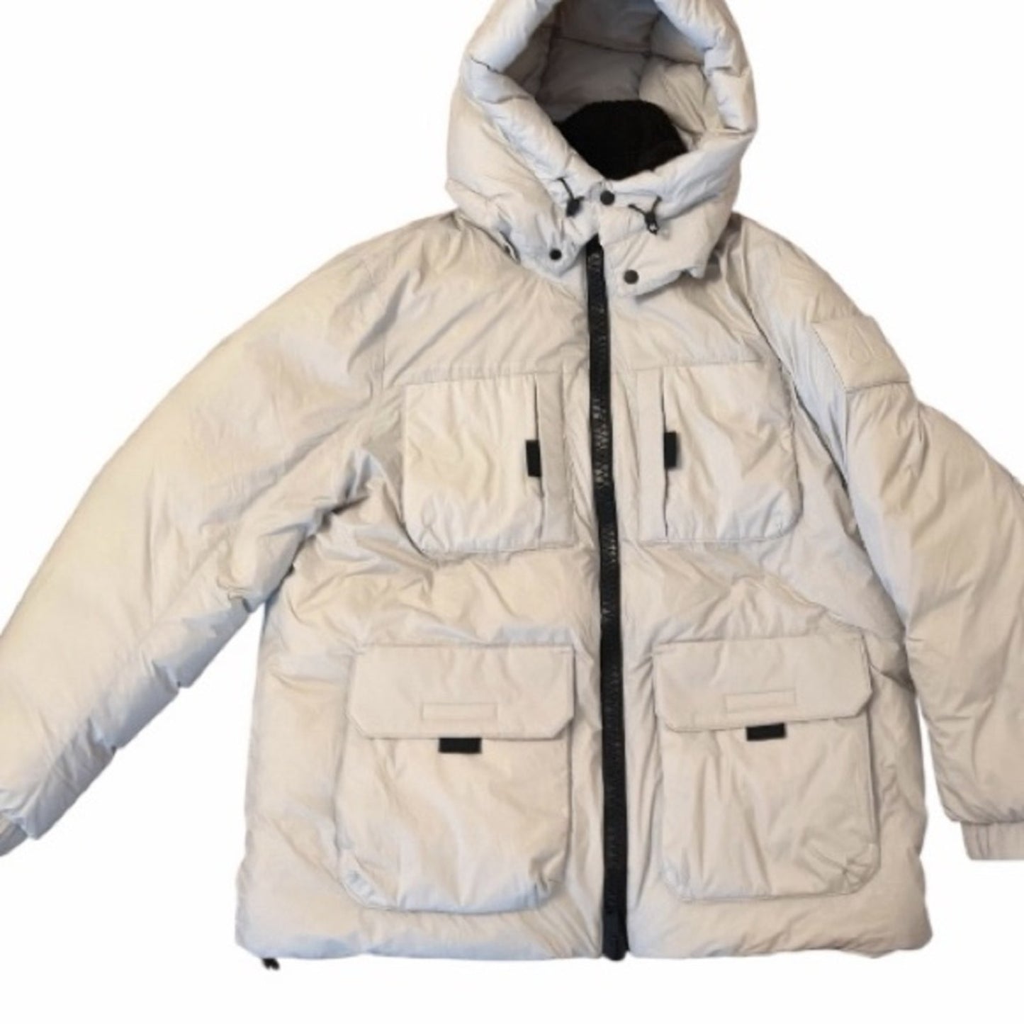 Men’s Moose Knuckles Down Parka - Stone - (XXL) Fits Like XL -New With Tags