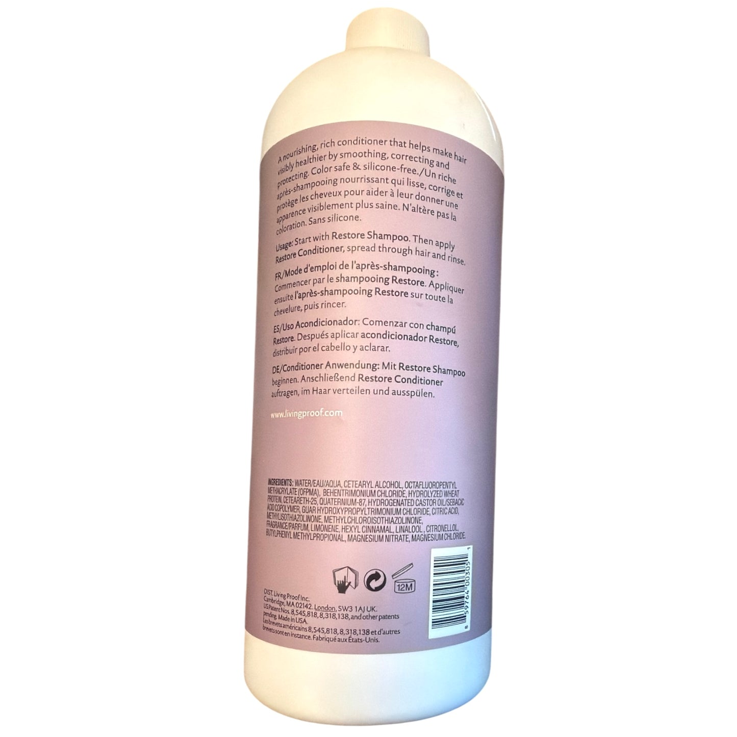 Living Proof Restore Conditioner 32 oz (Salon Size)