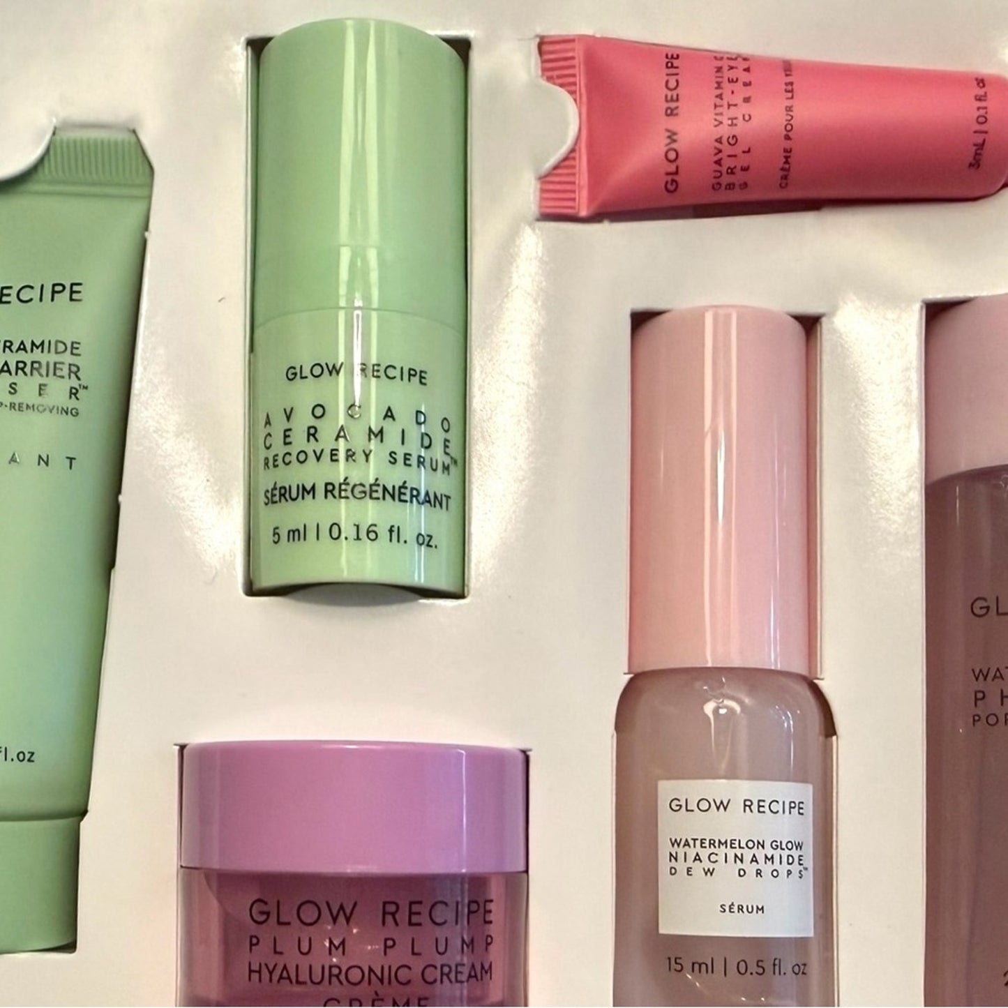 Glow Recipe Fruit Babies Glow & Soothe Set NIB Mini Skincare Kit on
