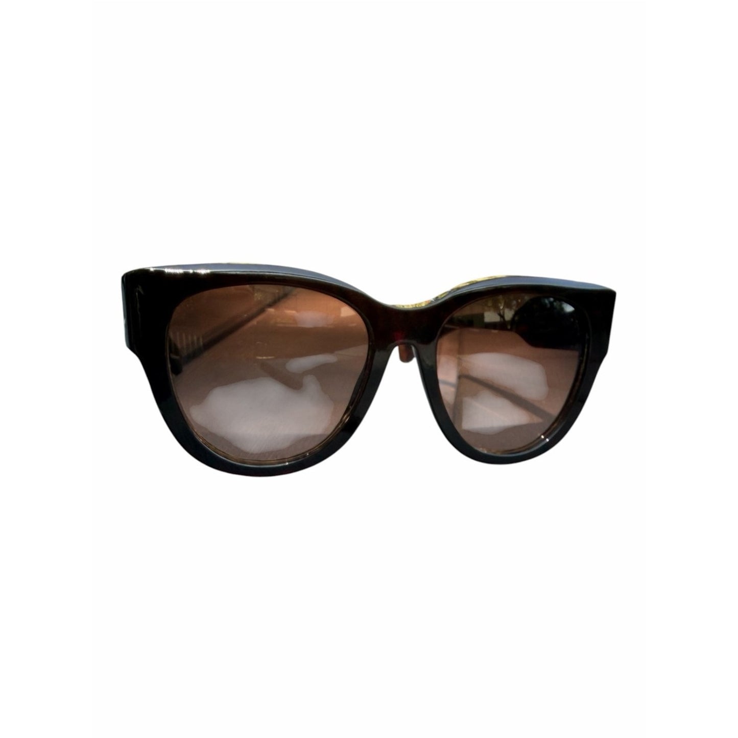 NWT Chloé CH0192S Havana 002 Cat Eye Sunglasses 55□18-145 MSRP $415