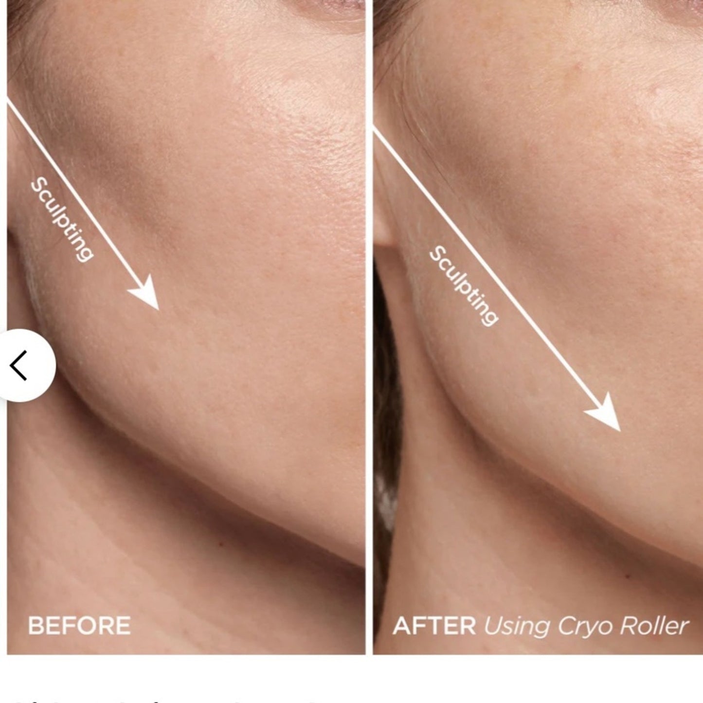 New In Box BeautyBio Skin Tightening Set with Roller & Cream