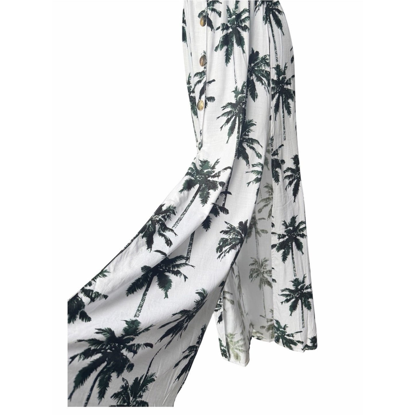 Tiare Hawaii NWT Palm Print Maxi Dress S/M/L- Resort Vacation